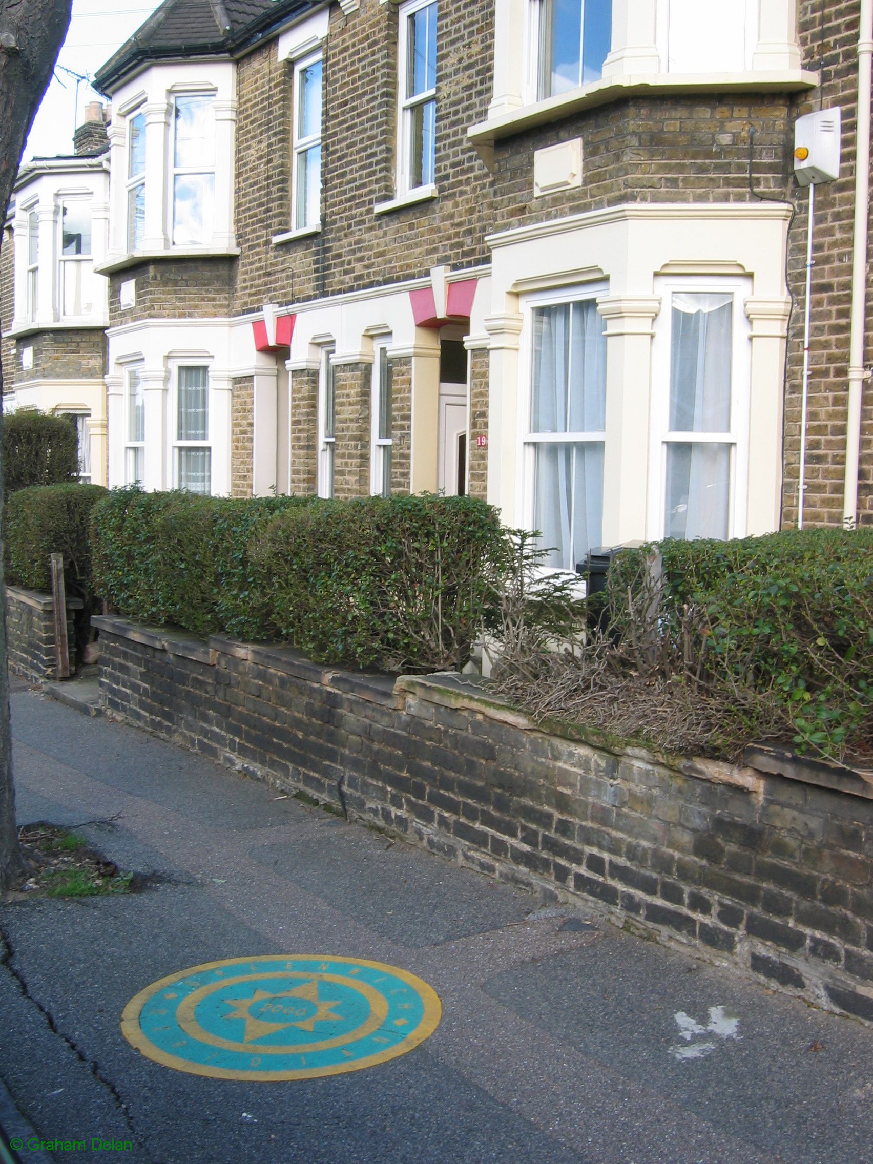 Greenwich Meridian Marker; England; LB Waltham Forest; Leytonstone (E11)